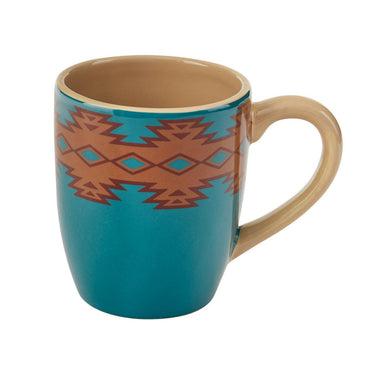 Southwest Pottery Mugs - Set of 4 Park Designs - The Fox Decor